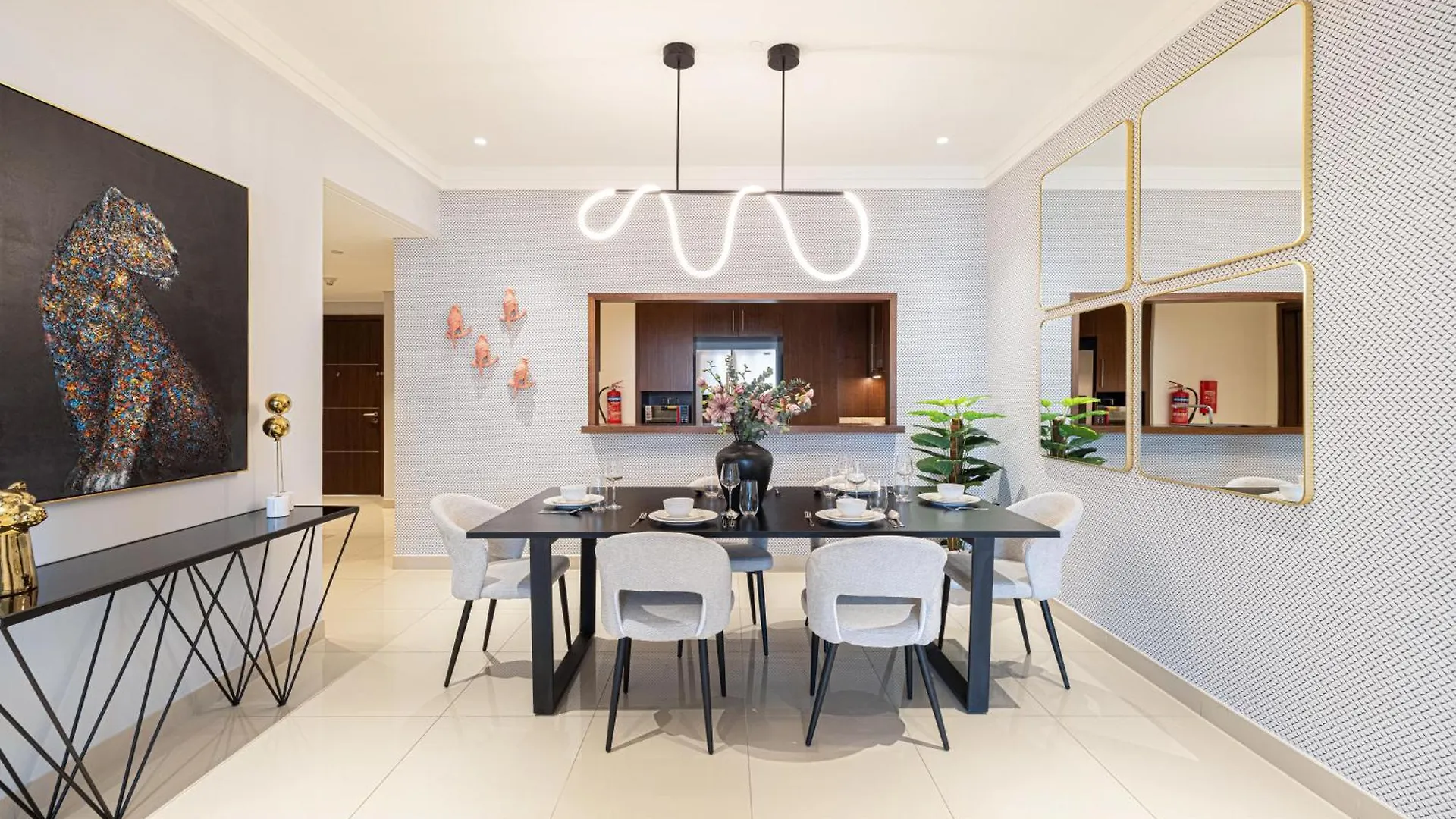 Modern 3Br + Maid Connected To Dubai Mall Apartment