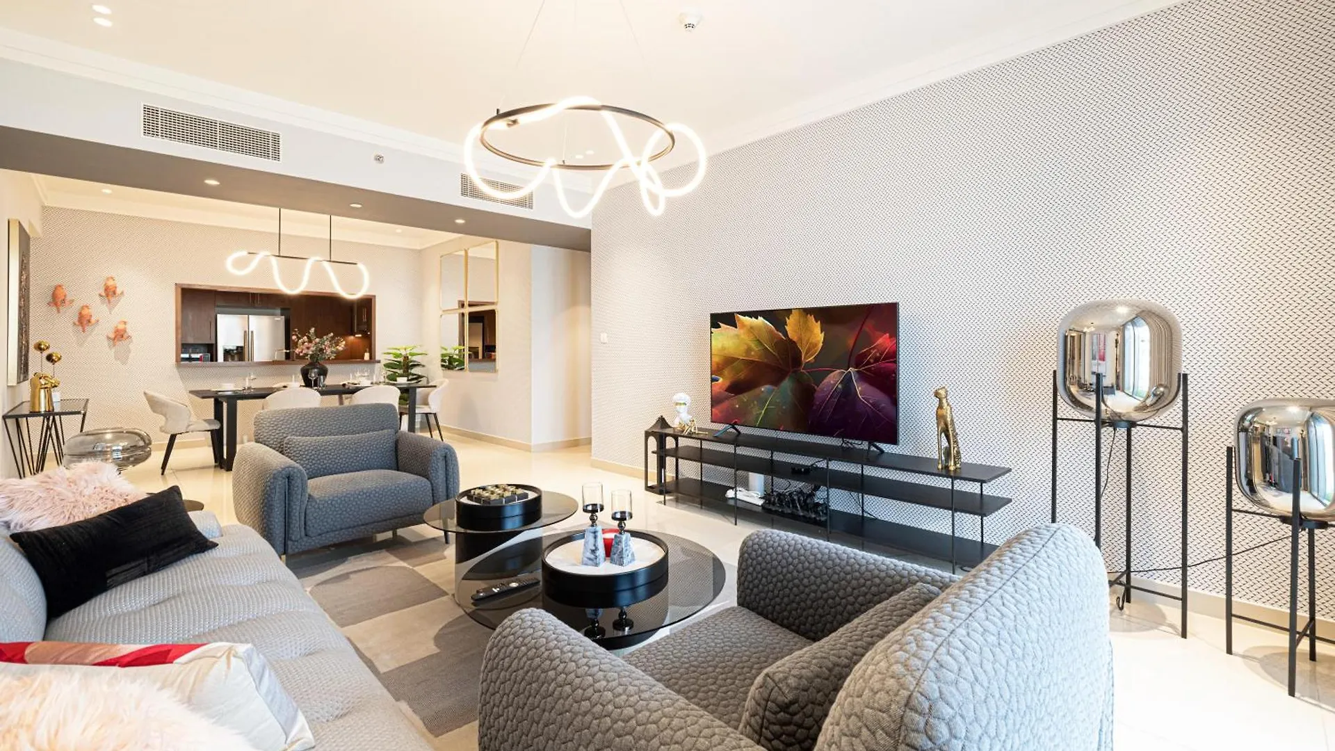 Apartment Modern 3Br + Maid Connected To Dubai Mall
