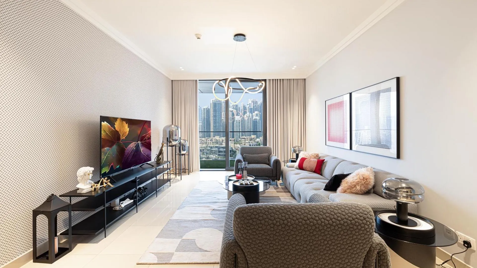 Modern 3Br + Maid Connected To Dubai Mall 0*,